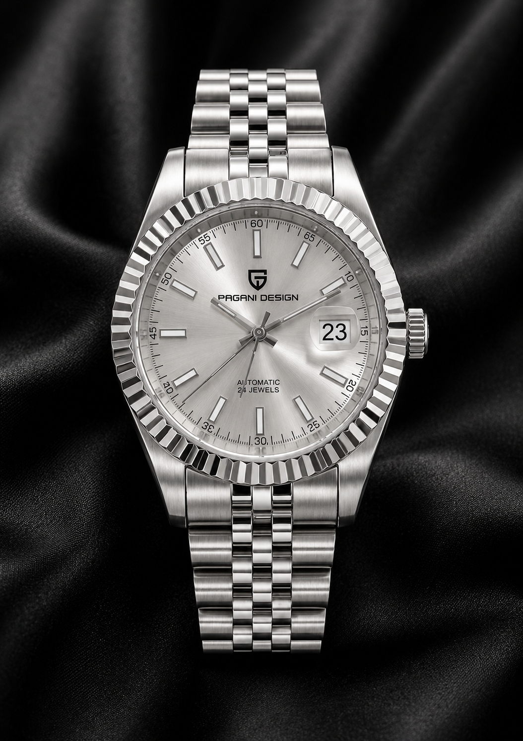 Datejust silver white