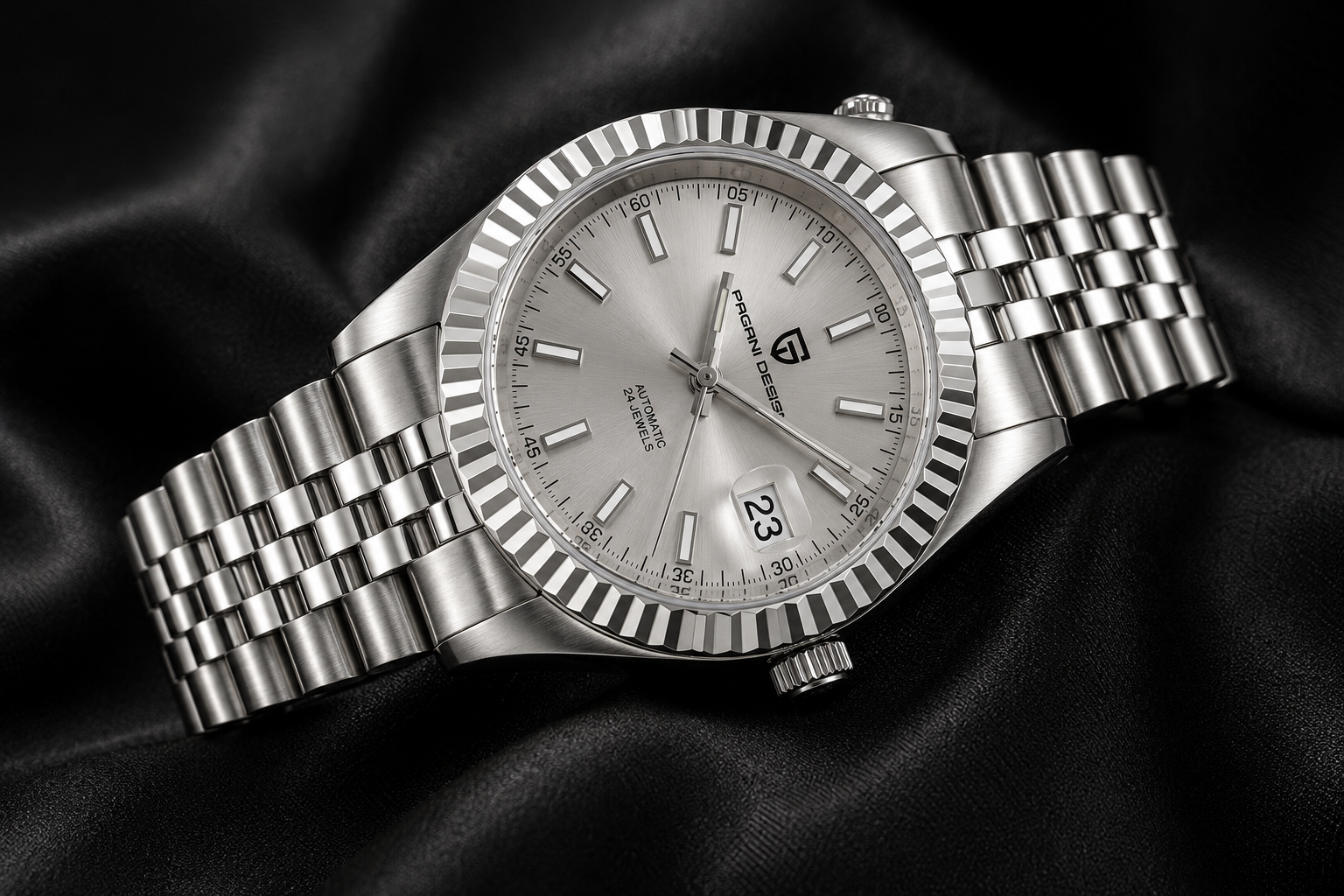 Datejust silver white