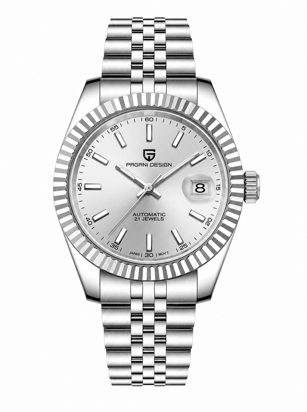 Datejust silver white
