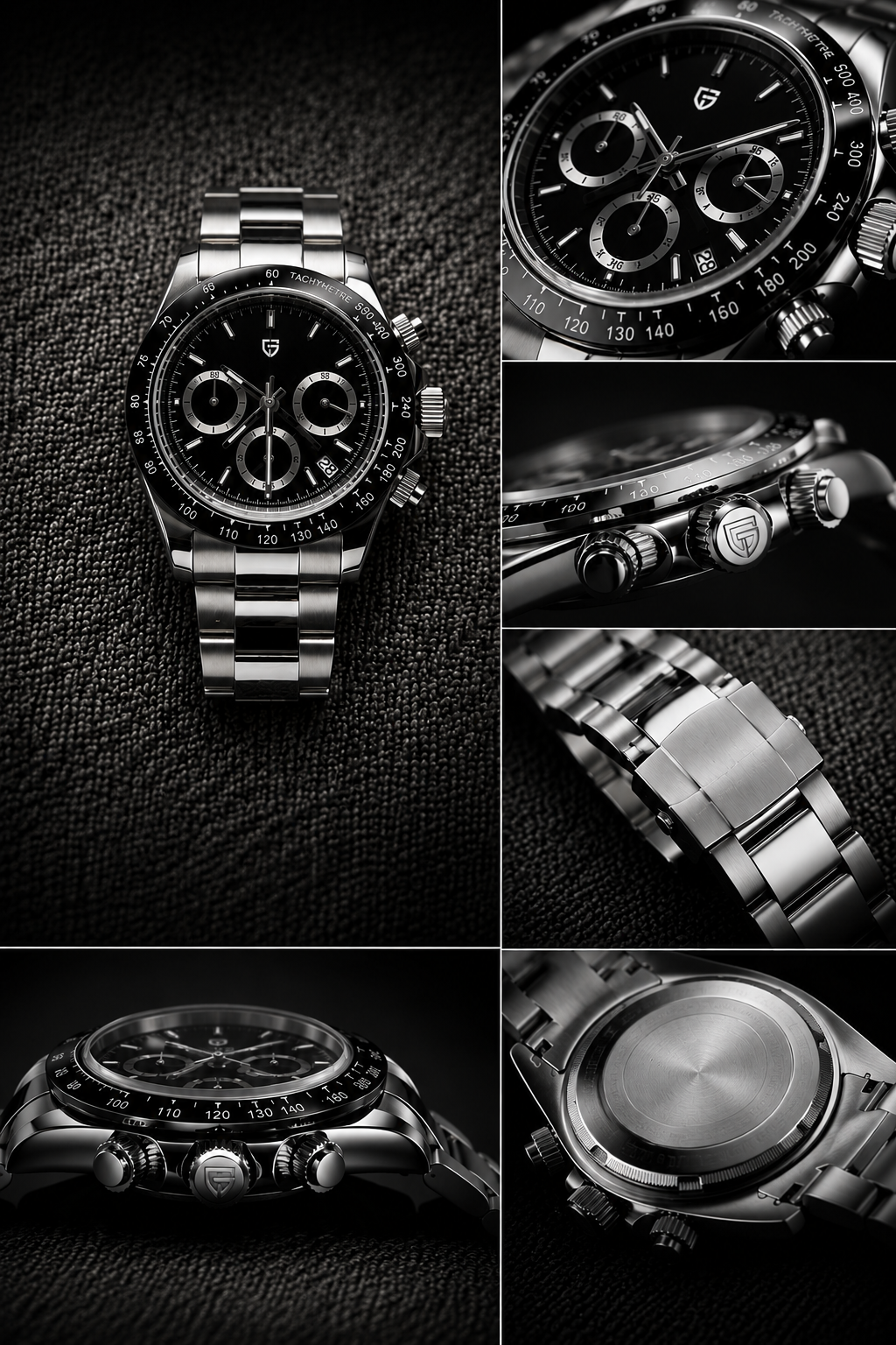 Daytona Black Steel